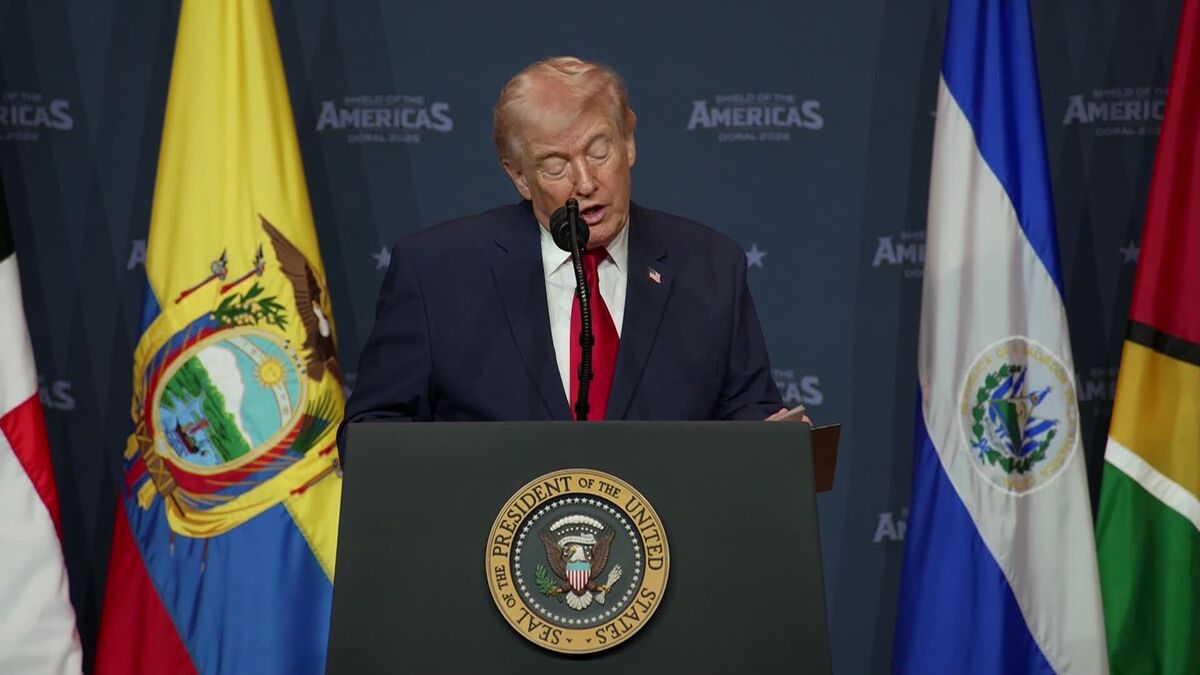 Trump Touts Unrivaled US Military Might at 2026 Shield of Americas Summit