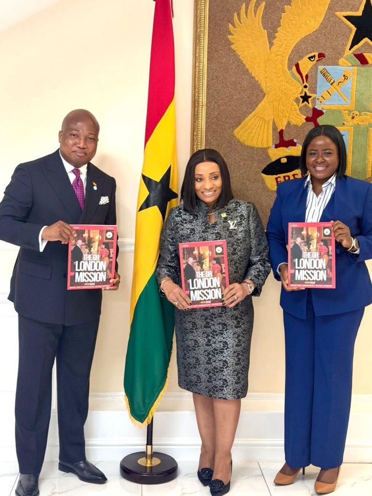 Ghanaian Diaspora Engagement Gets a Boost with Launch of The GH London Mission Magazine