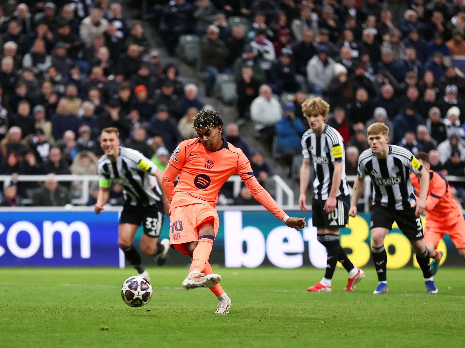 Barcelona Snatch Late Draw Against Newcastle in Thrilling Champions League Encounter