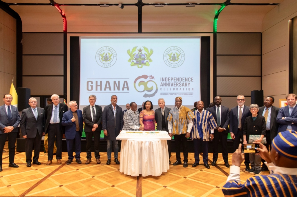 Ghanaian Community in Rome Celebrates 69 Years of Independence with Vibrant Cultural Event