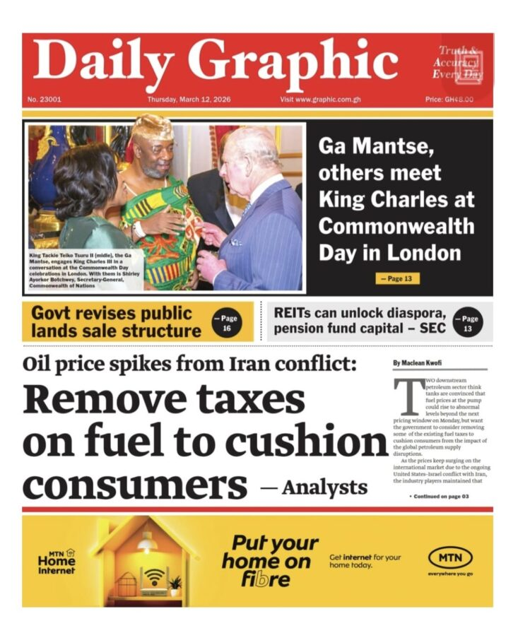 Today's Front Pages: A Comprehensive Review of Thursday, March 12, 2026, Newspaper Headlines