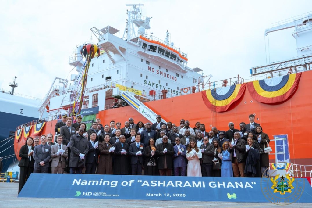 Ghana Takes Giant Leap in Energy Sector with Commissioning of Sahara LPG Vessel in South Korea