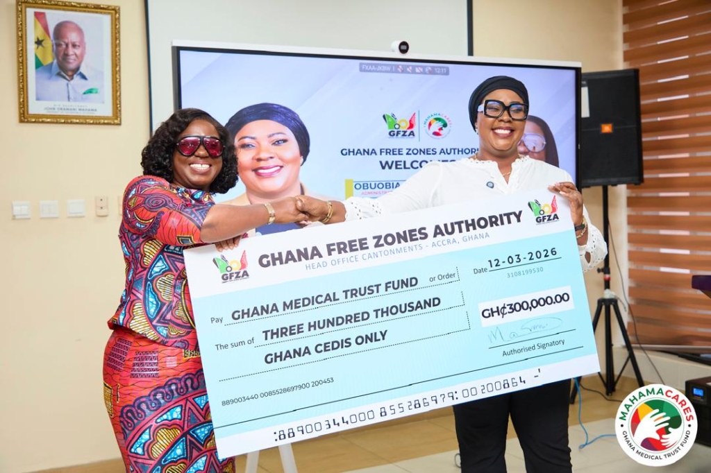 GFZA Supports "Heal Ghana Month" with GH¢300,000 Donation to Ghana Medical Trust Fund