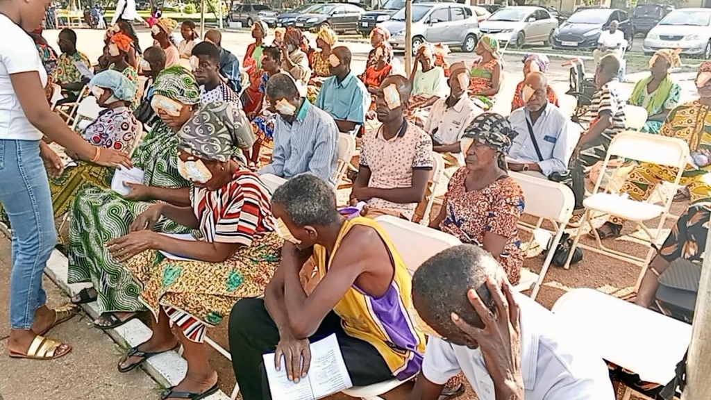 Gideon Boako Sponsors Free Eye Surgery for 95 Tano North Constituents in Landmark Healthcare Initiative