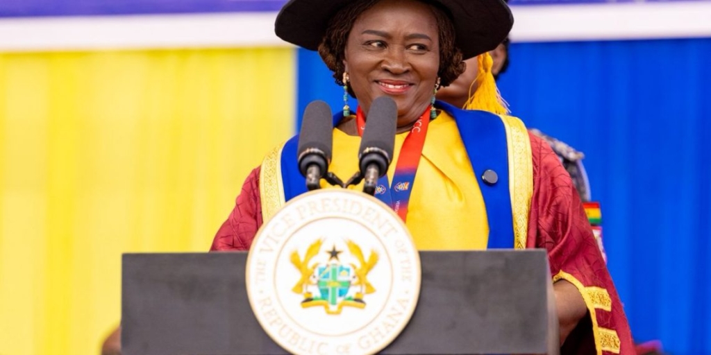 Vice President Prof Jane Naana Opoku-Agyemang Receives UCC’s Distinguished Fellow Award, Emphasizes Education as Key to National Development