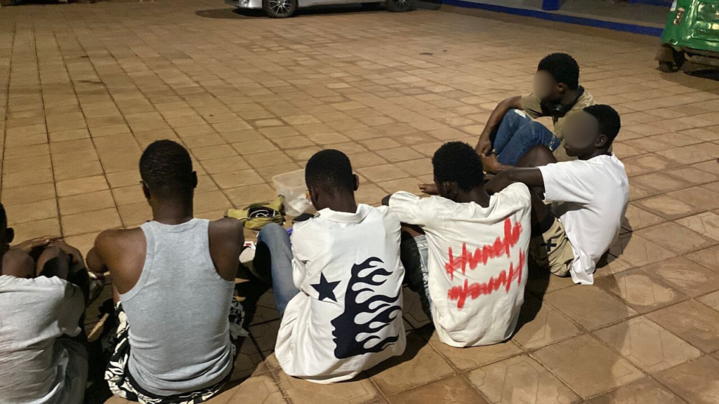 Police arrest 10 suspects in anti-drug operation in Tamale