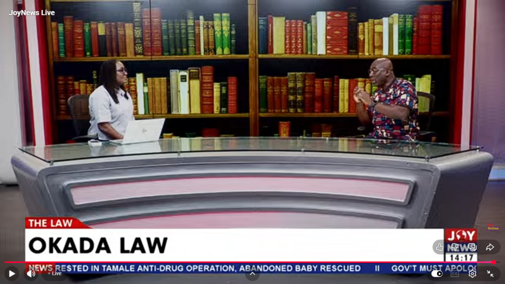 Road Traffic Amendment Bill 2025: 'Okada Law' Set to Take Center Stage on JoyNews' The Law