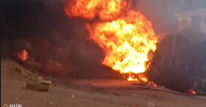 Potsin: Fuel Tanker Explodes